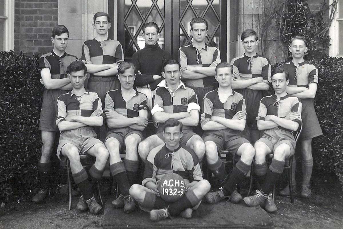 The A.C.H.S. Football Team - 1932