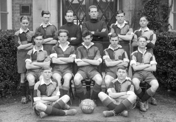 The A.C.H.S. Football Team - 1933