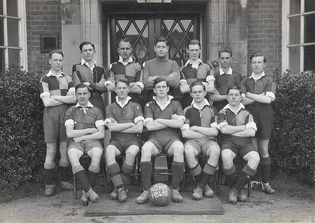 The A.C.H.S. Football Team - 1934
