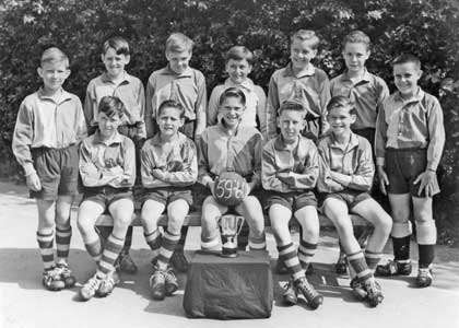 Cove Junior year 4 football team 1959/60