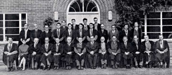 The teaching staff - 1957