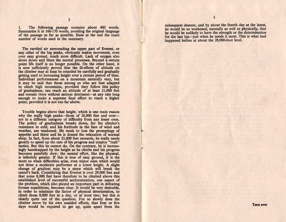 Part II pages 2 and 3