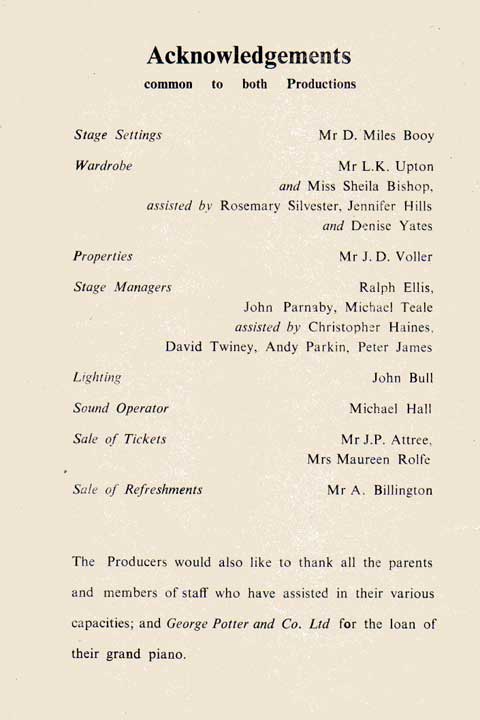 Trial by Jury programme inside cover