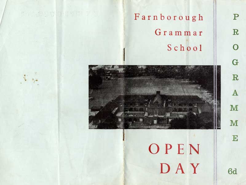 Open Day programme