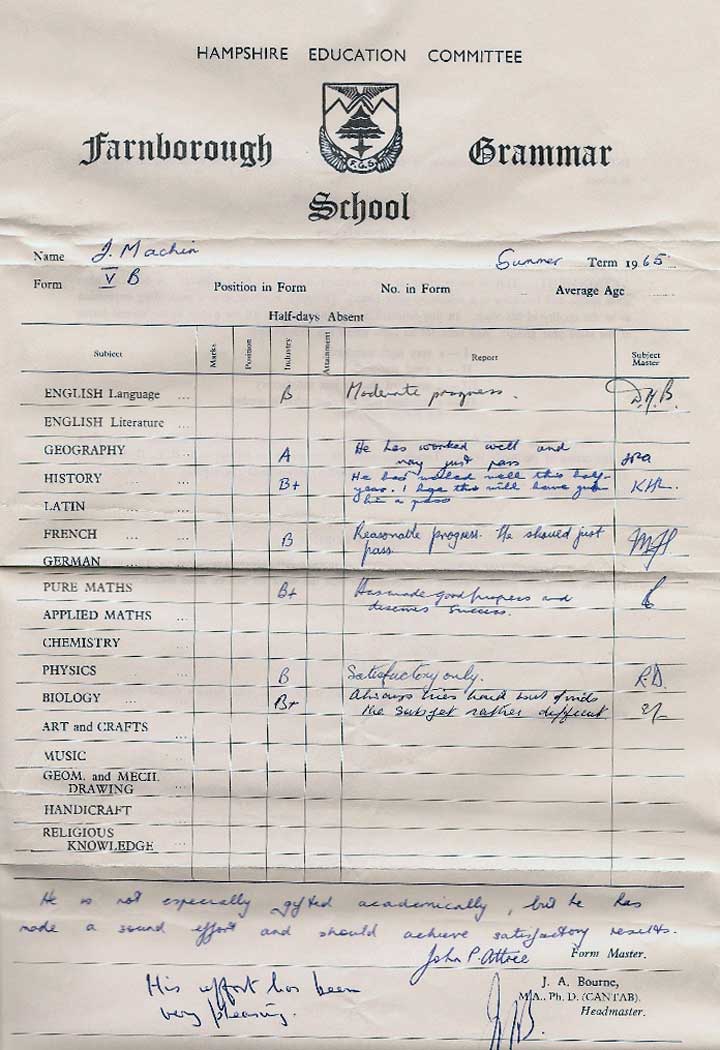 School report