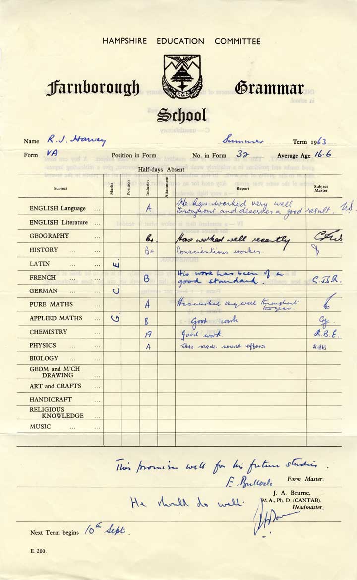 School report