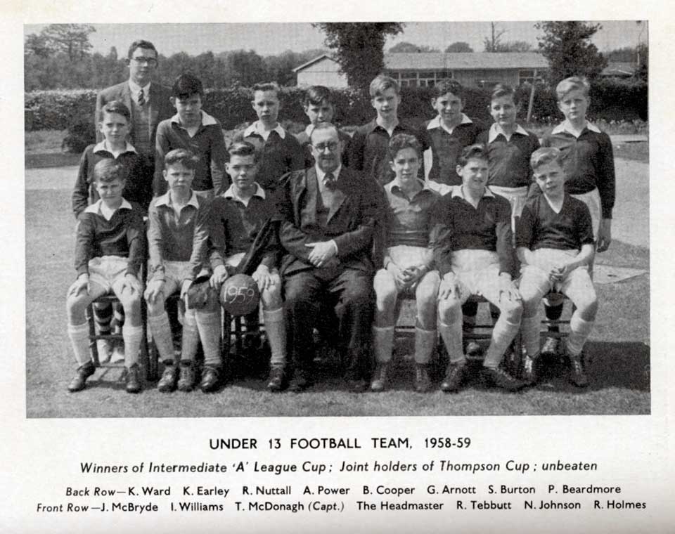 Under 13 Football Team